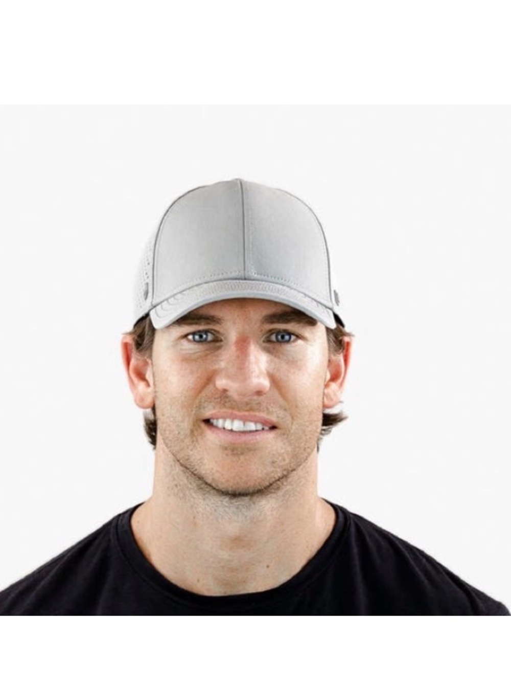 Melin A-Game Hydro Snapback Cap Light Gray Adjustable Performance Hat 60cm BNWOT